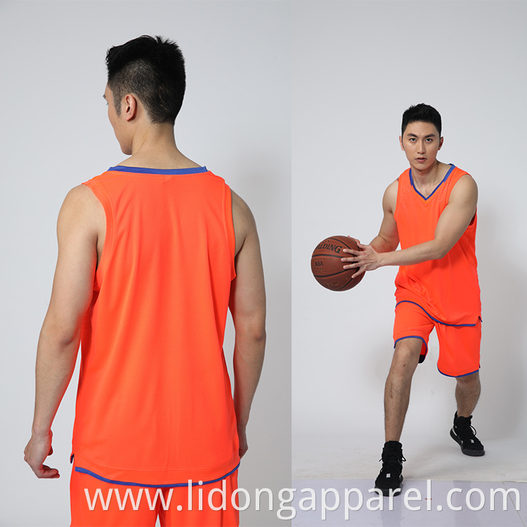 Blank basketball jerseys wholesale 2021 latest basketball jersey design